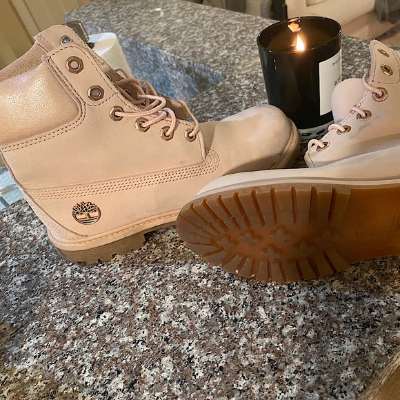 infant pink timberlands